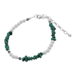 ターコイズハウライトストーン ブレスレット 天然石