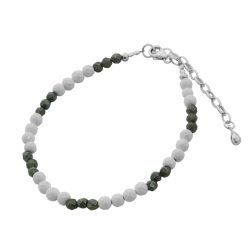 パイライトハウライトストーン ブレスレット 天然石