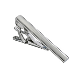 ネクタイピン シンプル ショート ネクタイピン メンズ アクセサリー クリップ タイピン 結婚式 入学 卒業 就職 祝い パーティー ナロータイ 短い 短め