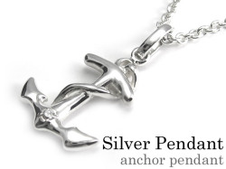 アンカー ペンダント ≪トップのみ≫ メンズ ネックレス シルバー アクセサリー [シルバーペンダント]