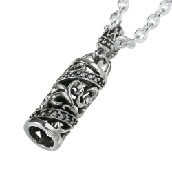 ジルコニア ヴァインローラー ペンダント ≪トップのみ≫ メンズ ネックレス シルバー アクセサリー [シルバーペンダント]