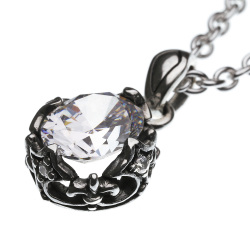 クラウン ホールド ペンダント ≪トップのみ≫ メンズ ネックレス シルバー アクセサリー [シルバーペンダント]