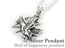 バードオブハピネス ペンダント ≪トップのみ≫ メンズ ネックレス シルバー アクセサリー [シルバーペンダント]