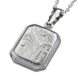 ハワイアン ロケット ペンダント≪トップのみ≫ メンズ ネックレス シルバー アクセサリー [シルバーペンダント]