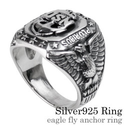 イーグルフライアンカー リング シルバー アクセサリー 指輪 [シルバーリング]