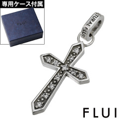 FLUI (フルイ) ブランド グレア クロス ペンダントトップ ペンダント トップ メンズ アクセサリー CULTURAL FLUI カルトラルフルイ [シルバーペンダント]