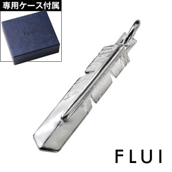 FLUI (フルイ) ブランド ハンドクラフト シャイン フェザー ペンダントトップ ペンダント トップ メンズ アクセサリー 羽根 ハンドメイド CULTURAL FLUI カルトラルフルイ [シルバーペンダント]