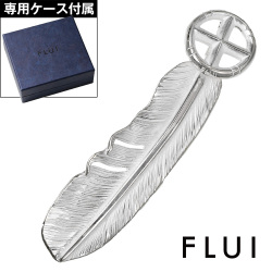 FLUI (フルイ) ブランド FLUI ホイール サンシャイン フェザー ペンダント [L] ハンドクラフト メンズ アクセサリー 羽根 CULTURAL FLUI カルトラルフルイ [シルバーペンダント]