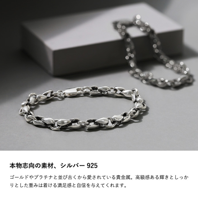 vintage 925 ITALY シルバーリンクブレスレット vintage ITALY 925 シルバーリンク ブレスレット vintage 925 ITALY