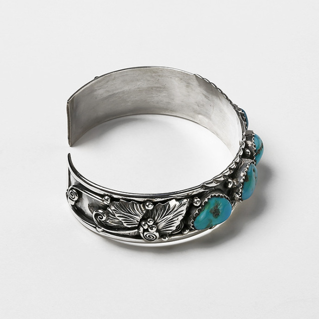 クインテットターコイズバングル｜送料無料｜シルバーアクセサリー  