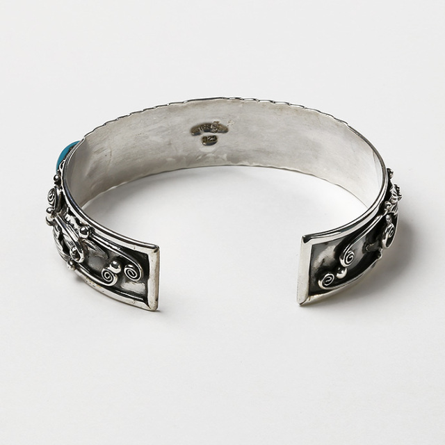 クインテットターコイズバングル｜送料無料｜シルバーアクセサリー  