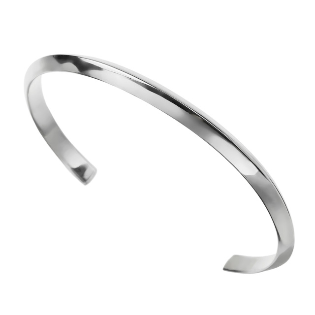 SBT バングル ラージ ブレスレット 虚弱 シルバー 925 クロス 唐草 2502 