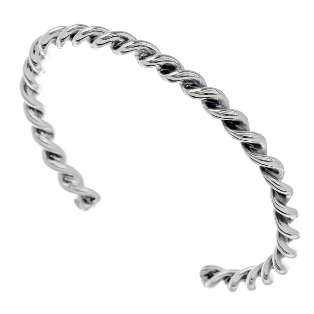 シルバーバングル2個 Amazon | [SANT BOLEN] スターリング シルバー 925 ブレスレット