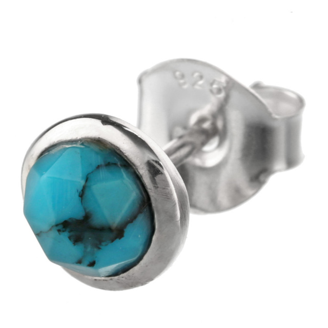 GARNI ターコイズ 片耳用ピアス 凛 RIN ボディピアス 軟骨 14G 16G ハート スター 星 ターコイズ