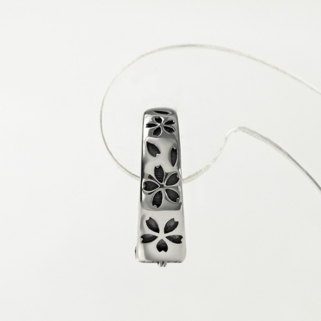 サクラ フェイクピアス メンズ レディース シルバー925 アクセサリー