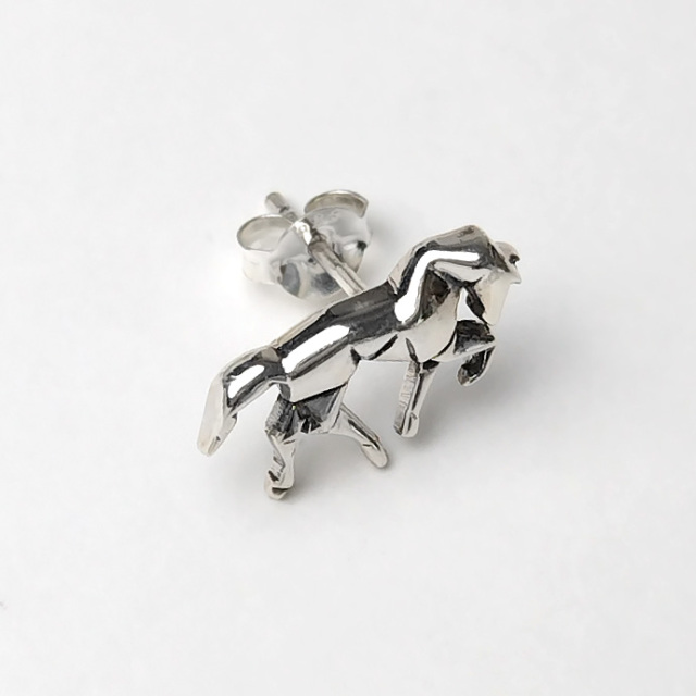 natume　シルバーホース　silver horses ピアス natume様専用 シルバーホース silver horses ピアス