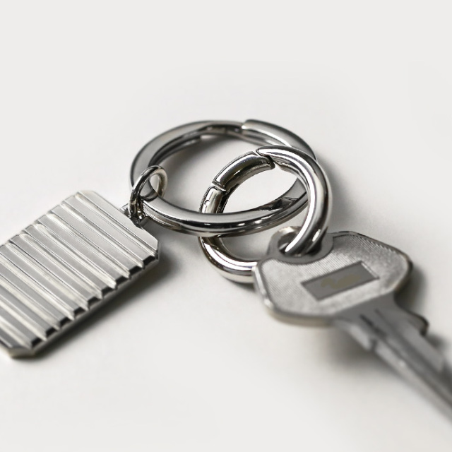 直径24mm ステンレス キーリング キーホルダー 輪っか