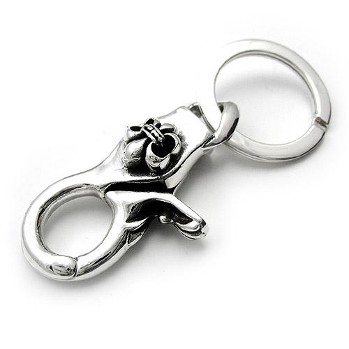 リリーフレアキークリップ｜シルバーアクセサリー