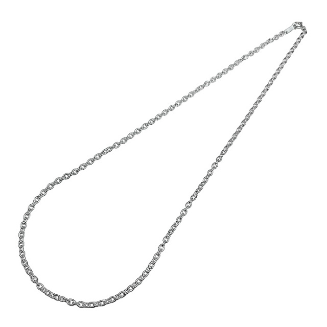 3mmアズキチェーン60cm/925シルバーアクセサリー