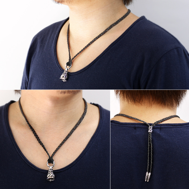 スクロールベルレザーチョーカーペンダント≪割引セット≫｜送料無料