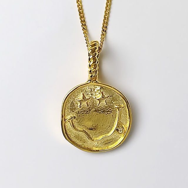 スター スマイル タンリック ペンダント ≪トップのみ≫ メンズ