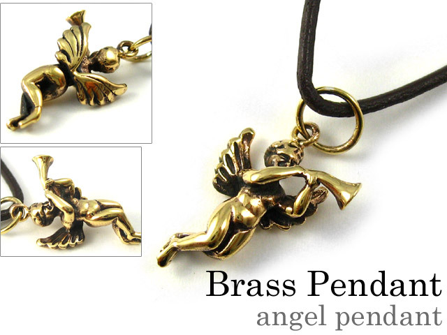 エンジェルペンダント｜ネックレス｜ブラス（真鍮）