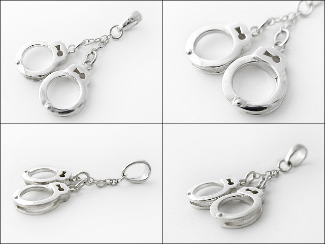 ハンドカフスペンダント｜シルバー925｜ラッピング無料