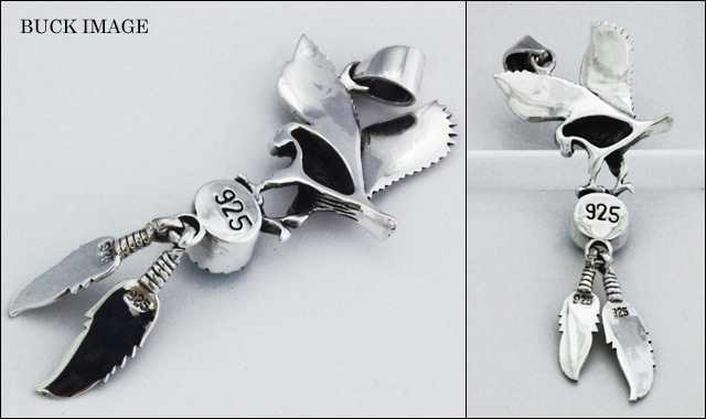 イーグルフェザーペンダント/925シルバーアクセサリー