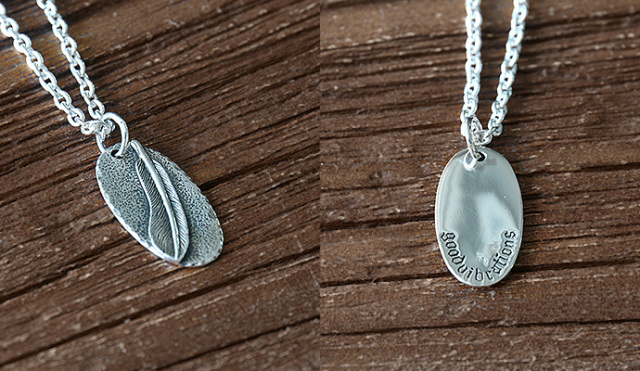 シルバーペンダント (トップのみ) ネックレス メンズ シルバー