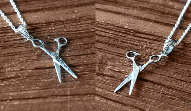 シルバーペンダント ネックレス メンズ (2mmアズキチェーン割引セット