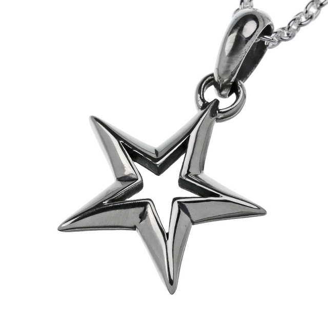 スター フレーム ペンダント ≪トップのみ≫ メンズ ネックレス  