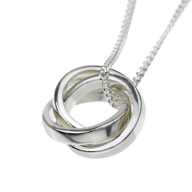 トリニティ リング ペンダント (シルバー) ≪トップのみ≫ メンズ  