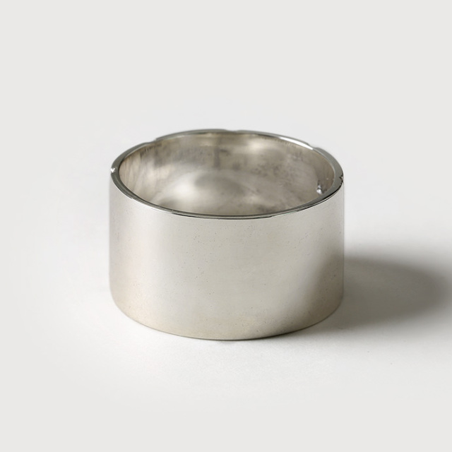 トランプ エース ワイド リング メンズ 指輪 スペード 幅広 [シルバー