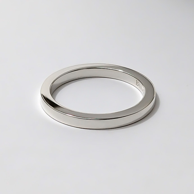 2mm幅】シンプル平打ちリング｜シルバーアクセサリー｜ラッピング無料