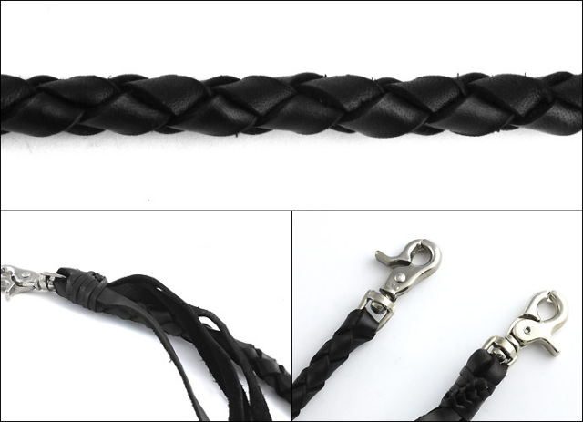 ブレードレザーウォレットチェーン｜シルバーアクセサリー｜ラッピング無料