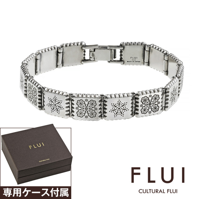 FLUI (フルイ) ブランド リヴュレット ブレスレット メンズ