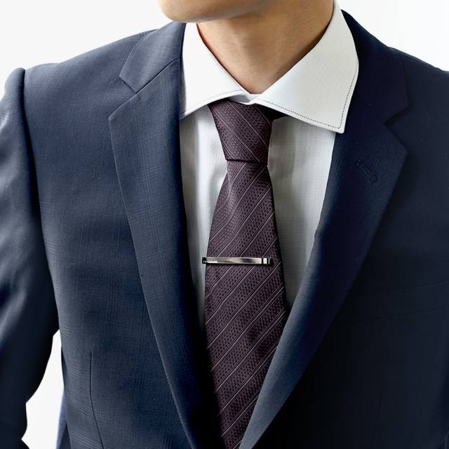 FLUI (フルイ) ブランド ポイント オニキス ネクタイピン メンズ