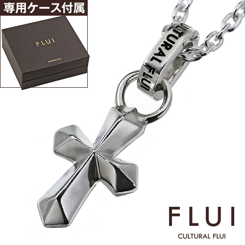 アクセサリー cvtvlist pendant top FLUI (フルイ) ブランド マイクロエッジ クロス ペンダント メンズ