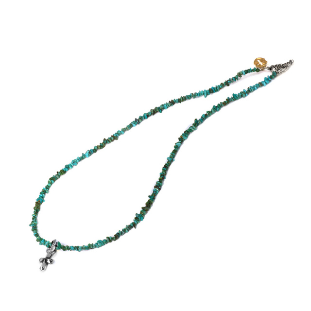 カルロビ様用アンティークターコイズネックレス