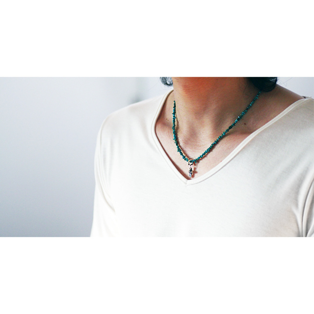 FLUI (フルイ) ブランド マイクロエッジ クロス w ターコイズ ネックレス メンズ アクセサリー CULTURAL FLUI カルトラルフルイ  [シルバーペンダント] 送料無料 シルバー925 ペイズリー柄 ネックレス メンズ ブランド FLUI(フルイ) バンダナ柄 シルバーアクセサリー  ... Binich(ビニッチ) FLUI フルイ 喜平 チェーン ネックレス CULTURAL FLUI カルトラルフルイ