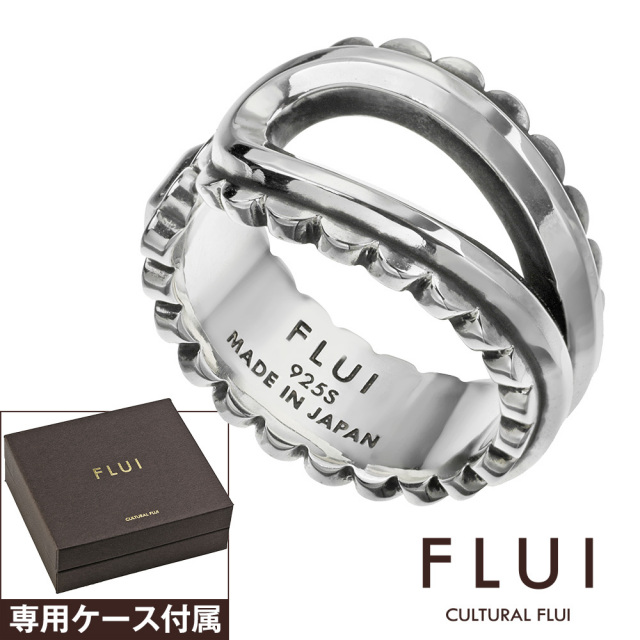 【FLUI】 シルバーリング13号 楽天市場】FLUI(フルイ) リング メンズ 指輪 ブランド ラウンド