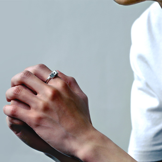 LITTLE DICE (リトルダイス) ブランド ダブル トランプ ダイス リング