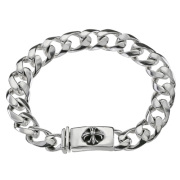 クロス IDジョイント ブレスレット シルバー アクセサリー [シルバーブレスレット]