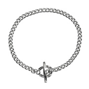 ツイスト ホースシュー 喜平チェーン ブレスレット シルバー925 アクセサリー ブレスレット メンズ マンテル 馬蹄 ねじれ ねじり おしゃれ [シルバーブレスレット]