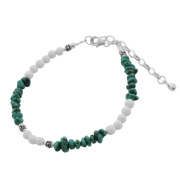 ターコイズハウライトストーン ブレスレット 天然石