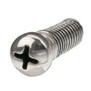 プラス ボルト ネジ スタッドピアス シルバー アクセサリー ピアス メンズ ミニチュア ネジ 工具 [シルバーピアス] 片耳用(1個売り)