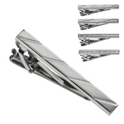 ネクタイピン シンプル パターン ネクタイピン メンズ アクセサリー クリップ タイピン 結婚式 入学 卒業 就職 祝い パーティー