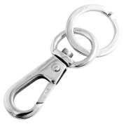 ラウンデッドフォルムキークリップ キーホルダー