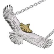 シルバーペンダント (bap-01-204-top) (トップのみ) イーグル ネックレス メンズ シルバー アクセサリー[シルバーペンダント]