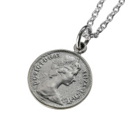 ミニエリザベス コイン ペンダント ≪トップのみ≫ メンズ ネックレス シルバー アクセサリー [シルバーペンダント]